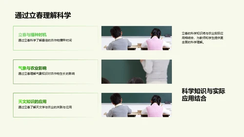 立春节气与科学探索