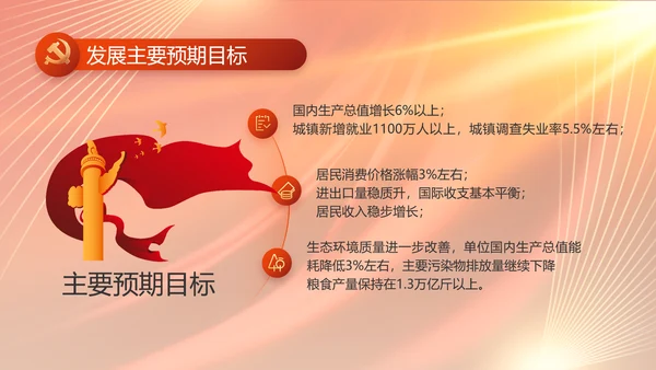 大气党风廉政建设工作总结动态PPT