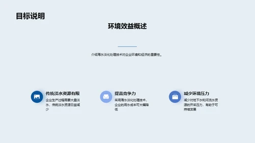 海水淡化：环保新选择