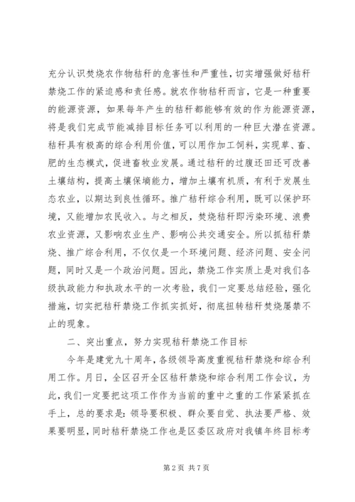 市人大汇报(秸秆禁烧) (4).docx