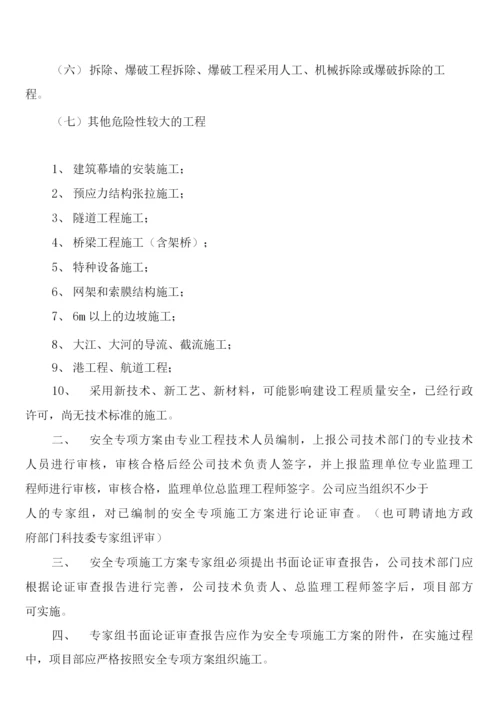 安全专项施工方案审查制度(2篇).docx