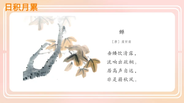 统编版语文五年级上册 第一单元 语文园地一  课件