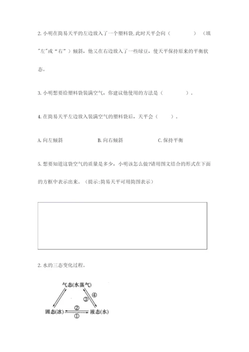 教科版三年级上册科学期末测试卷（全国通用）.docx