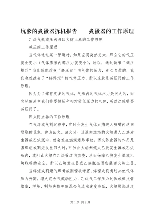 坑爹的煮蛋器拆机报告——煮蛋器的工作原理 (3).docx