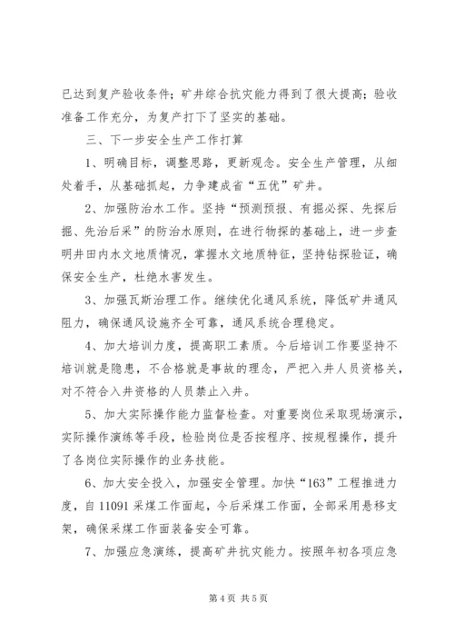 复产验收汇报材料.docx