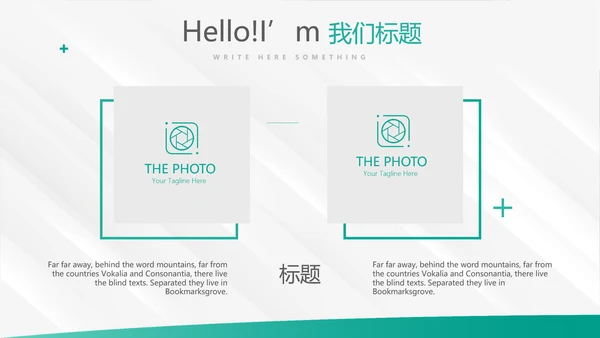 简约大方中国农业银行工作总结动态PPT