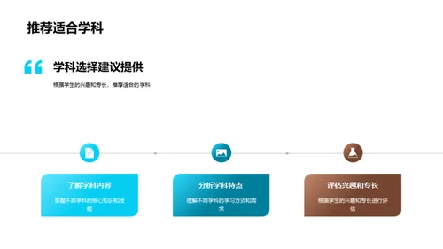 智慧学科选择之道