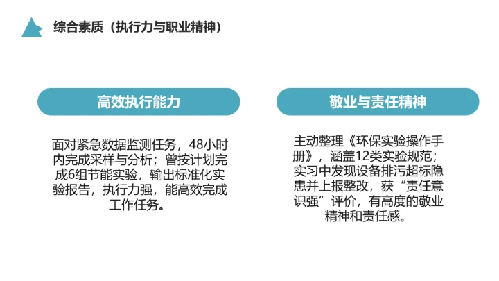 电气工程和自动化专业大学生求职个人能力综合展示职业生涯规划PPT模版