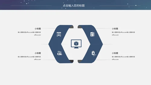 宇宙探月航天宇航员知识科普通用PPT课件模板