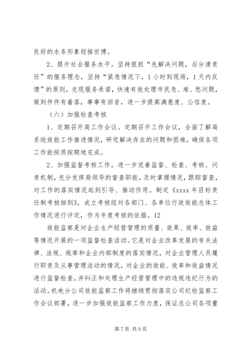 机关效能监察工作计划_1.docx