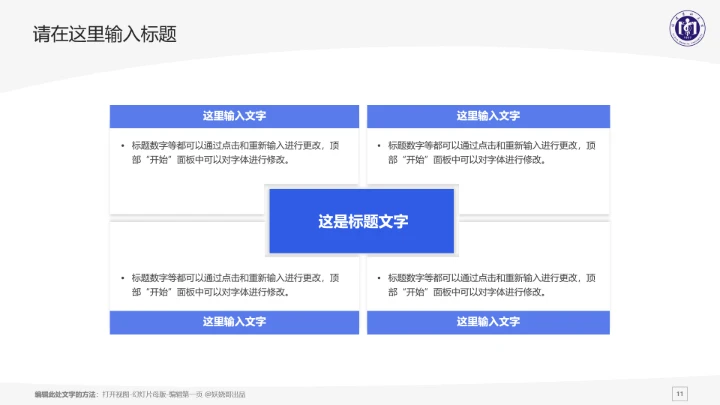 福建医科大学课题学术汇报毕业论文答辩通用PPT模板