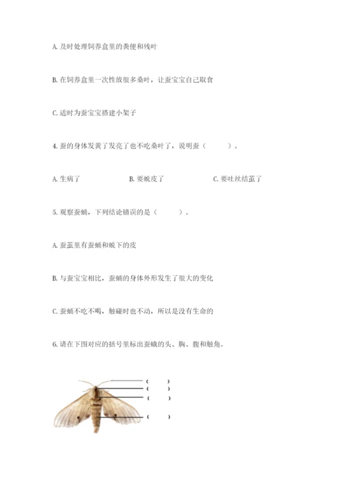 教科版小学科学三年级下册 期末测试卷精品【巩固】.docx