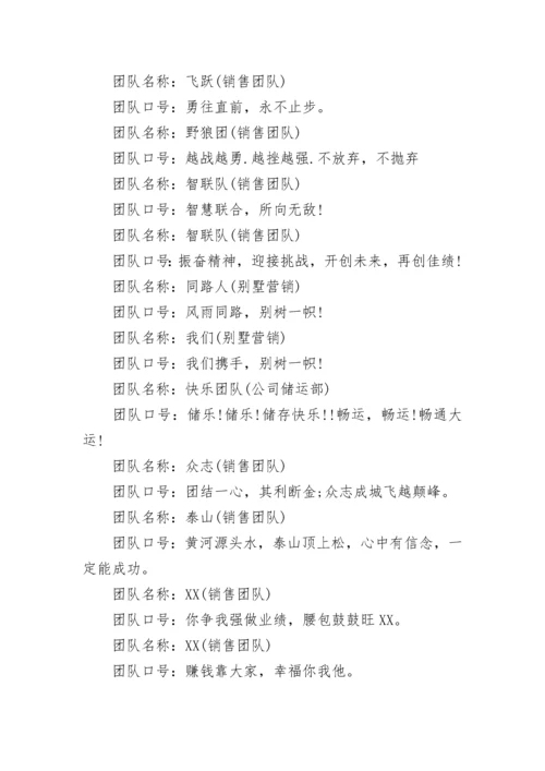 团队激励口号大全.docx