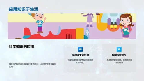 科学实验解密课PPT模板