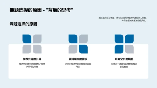 经济学答辩指南PPT模板