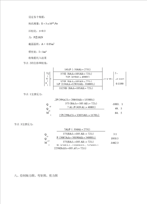 有限元钢架结构分析