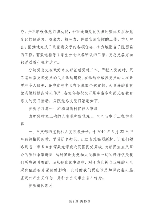 党支部最佳党日活动总结.docx