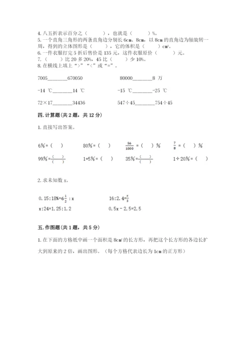 北京版六年级下册期末真题卷【考试直接用】.docx