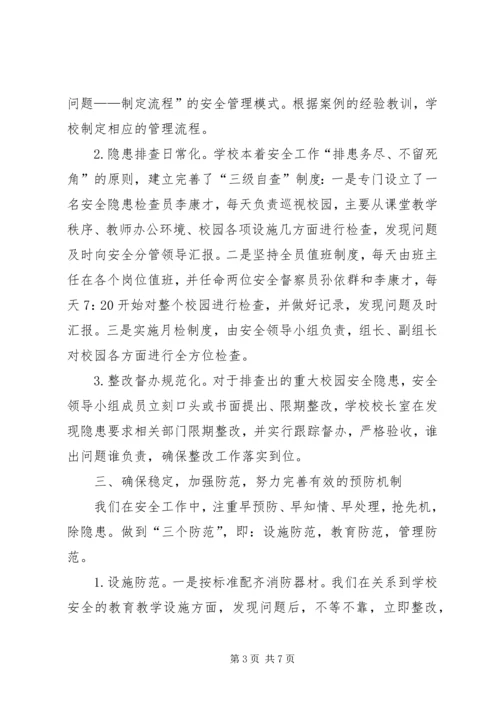 学校消防安全自查报告.docx