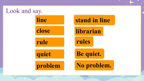 Module 10 Unit 1   Don't talk in the library.课件(共2