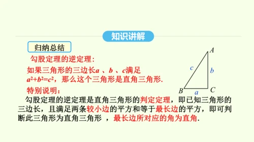 17.2.1勾股定理的逆定理课件（共29张PPT） 2025年春人教版数学八年级下册