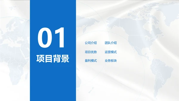 白色质感商务风商业融资计划书PPT模板