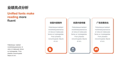 单色扁平业绩亮点