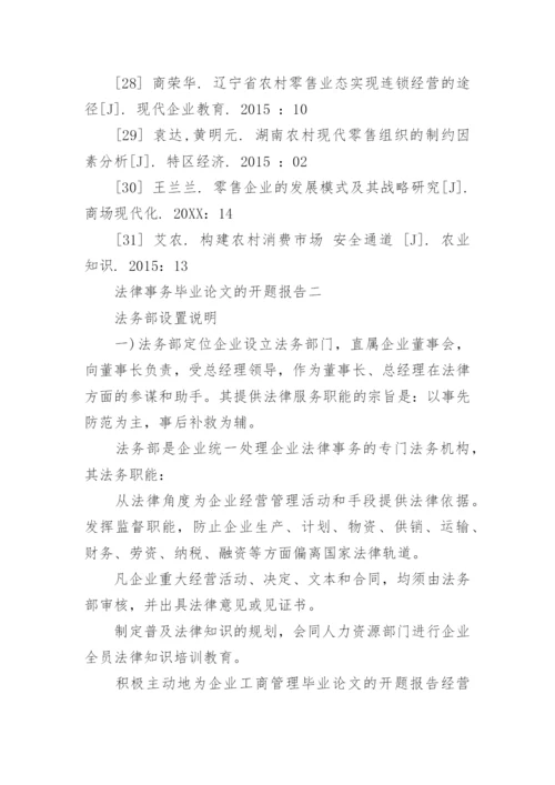 各专业毕业论文开题报告.docx