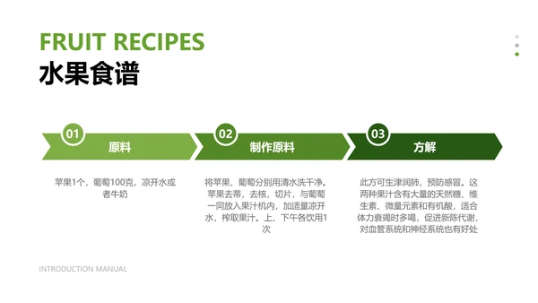 扁平手绘简约有机农业产品宣传介绍