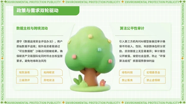 绿色潮流风世界清洁地球日