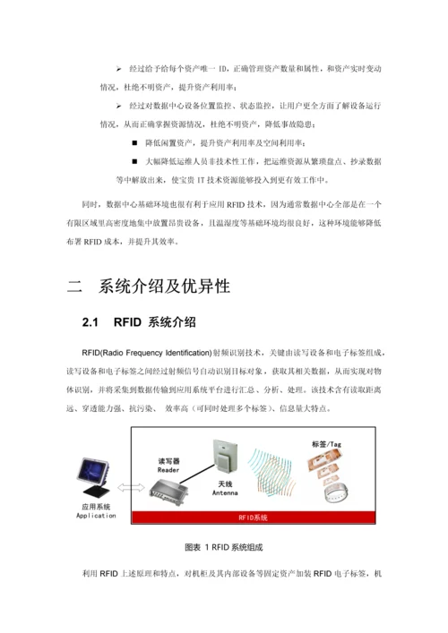 RFID数据中心资产管理应用解决专项方案机柜级.docx