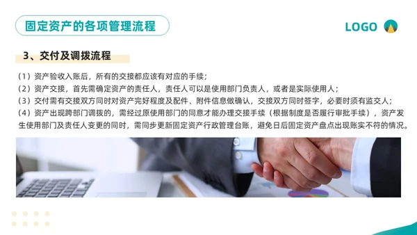 黄绿简约企业固定资产管理培训PPT模板宣传PPT动态PPT固定资产培训