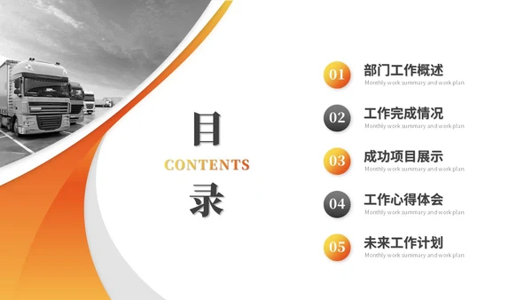 简约商务国际物流海运物流工作总结工作汇报ppt模板