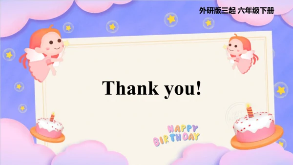 Module 6 Unit 1 It was Daming's birthday yesterday