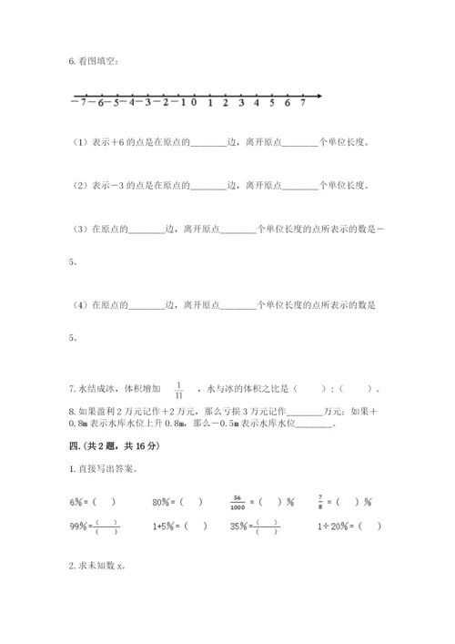 苏教版六年级数学下学期期末测试题（原创题）.docx