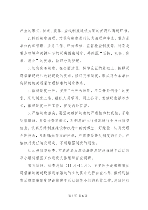 旅游局反腐倡廉活动方案.docx