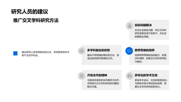 交叉学科答辩报告PPT模板