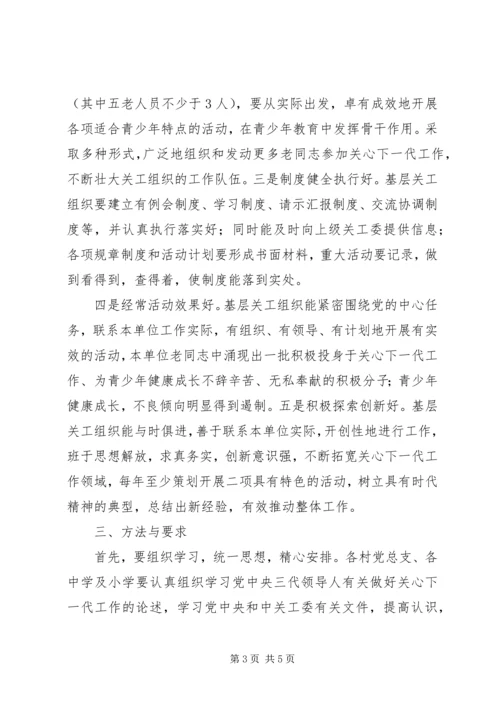 朱仙庄镇关工委规范化建设工作计划.docx