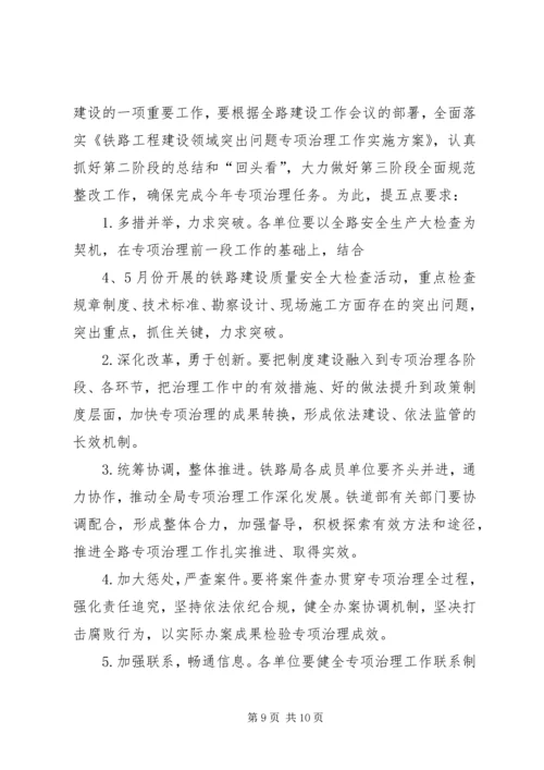 卢春房在铁路工程建设专项治理工作电视电话会议上的讲话 (3).docx