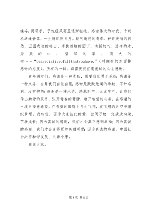 共青团XX省委书记罗强在四川青年文化论坛上的主旨演讲.docx