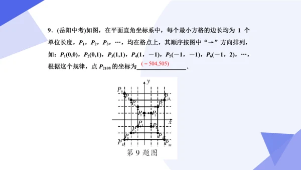 2024春人教七下数学期中高效复习核心考点串讲 03平面直角坐标系  课件（共50张PPT）