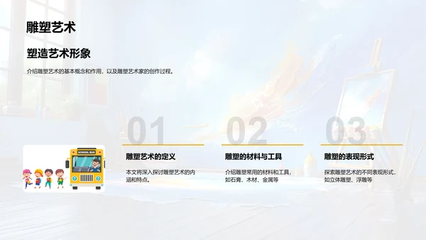 艺术的起源与发展PPT模板
