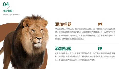 猎豹动物世界花豹科普介绍，豹子通用PPT模板
