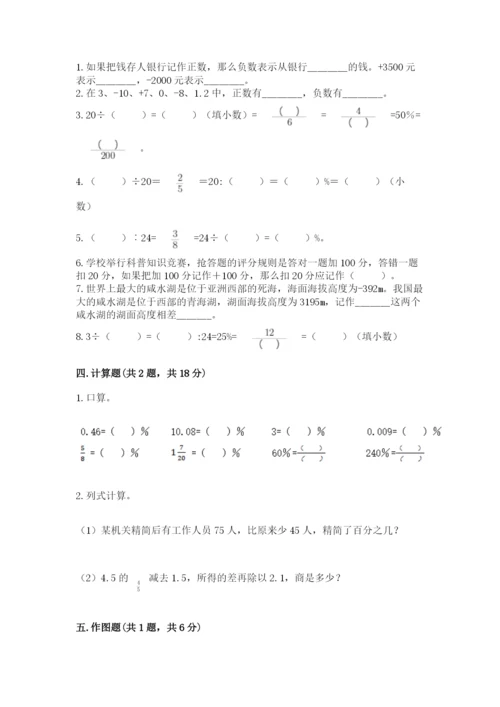 沪教版小学数学六年级下册期末检测试题精品（易错题）.docx