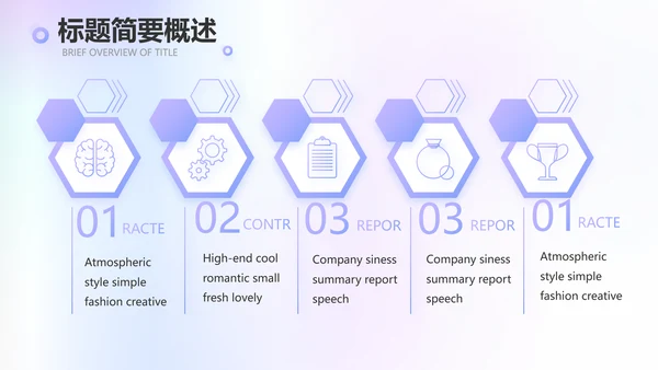 蓝色创意化妆品产品介绍工作总结动态PPT模板