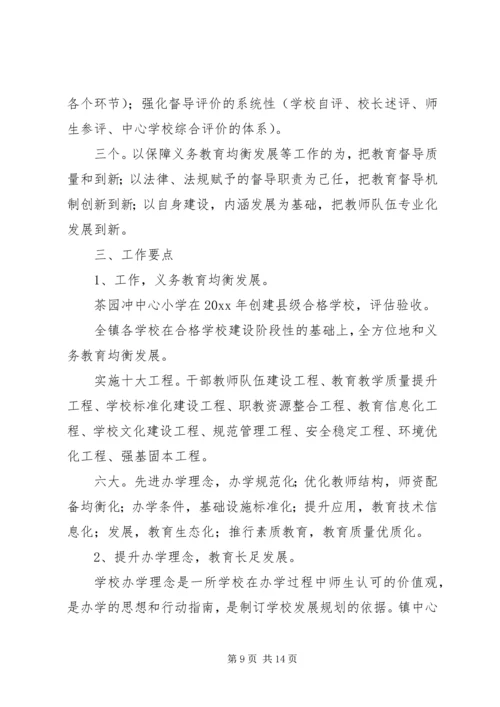 教育督导室XX年工作计划.docx