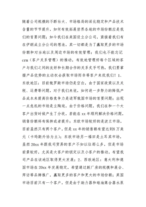 XX年销售代表工作总结 0