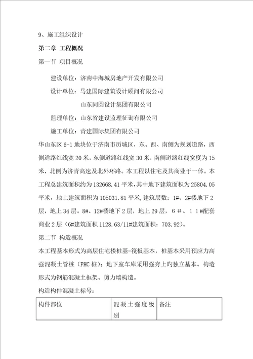 混凝土专项综合施工专题方案D