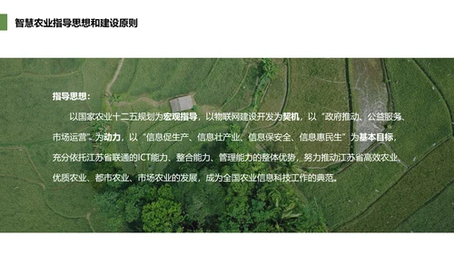 智慧农业生态资源PPT模板