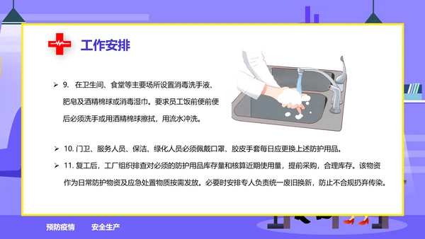 新冠疫情防控安全生产防疫教学PPT课件